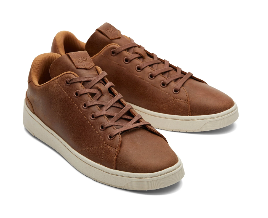 TRVL LITE Trainer – Tan Leather