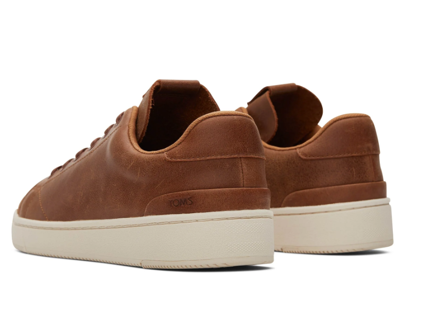 TRVL LITE Trainer – Tan Leather