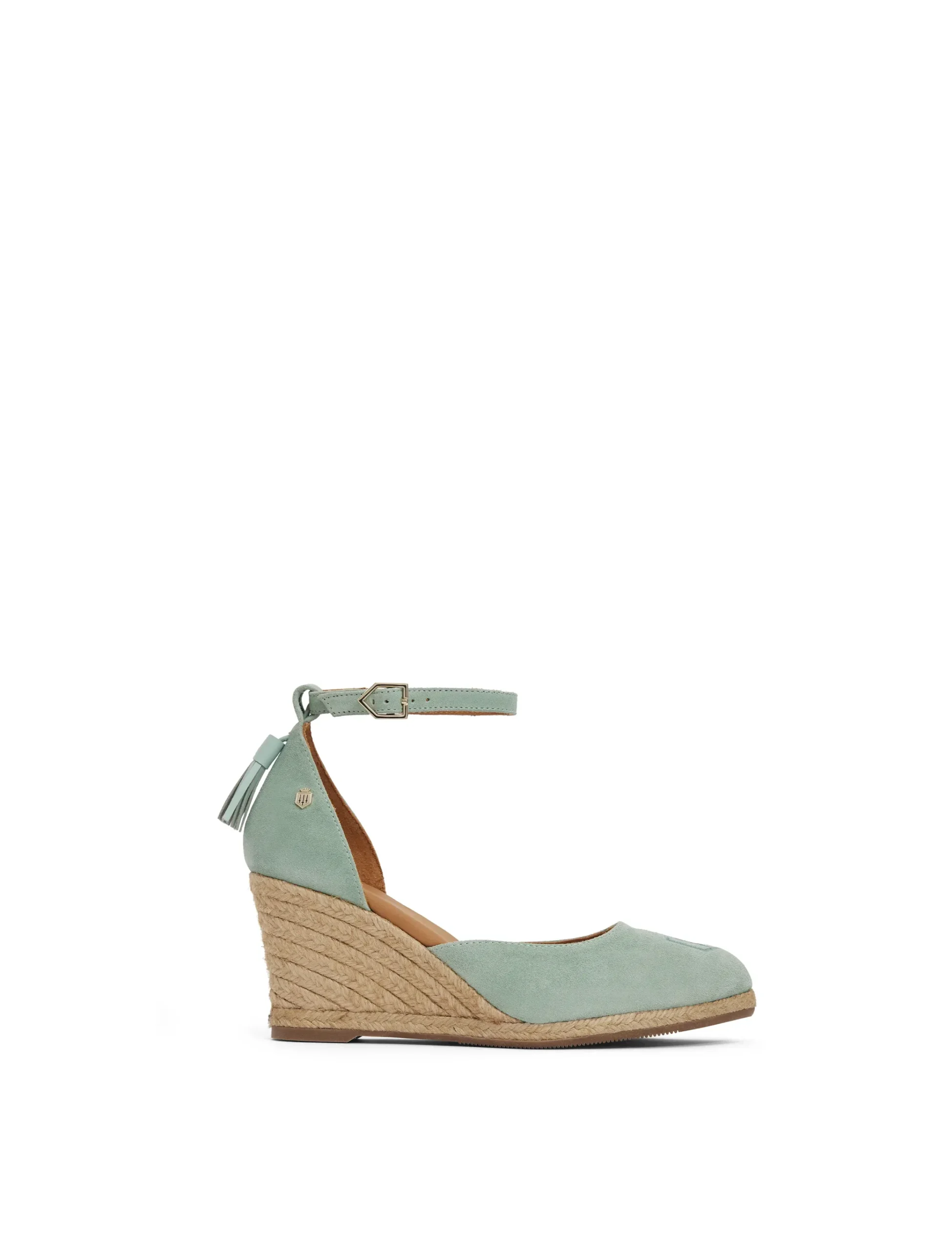 Monaco Wedge Espadrilles – Mint