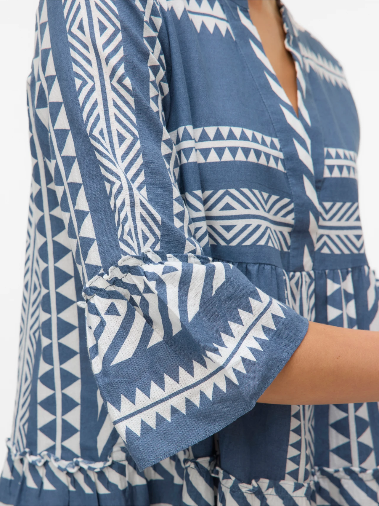 Dicthe Tunic Dress – China Blue
