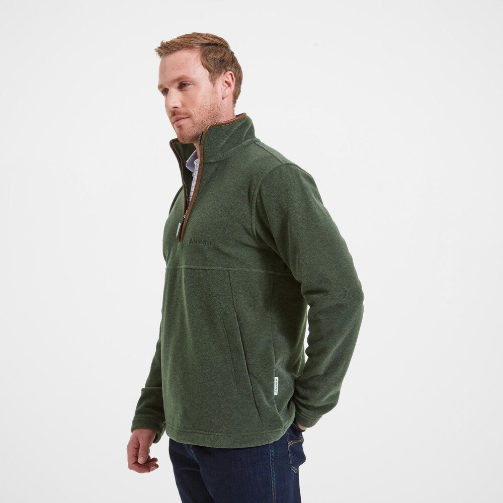 Berkeley 1/4 Zip Fleece – Cedar Green Size 44