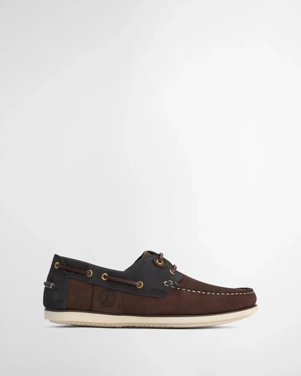 Wake Boat Shoes – Navy/Brown