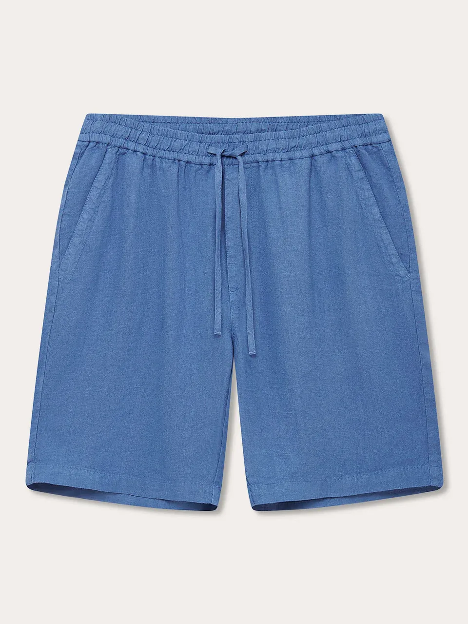 Joulter Linen Shorts – Deep Blue