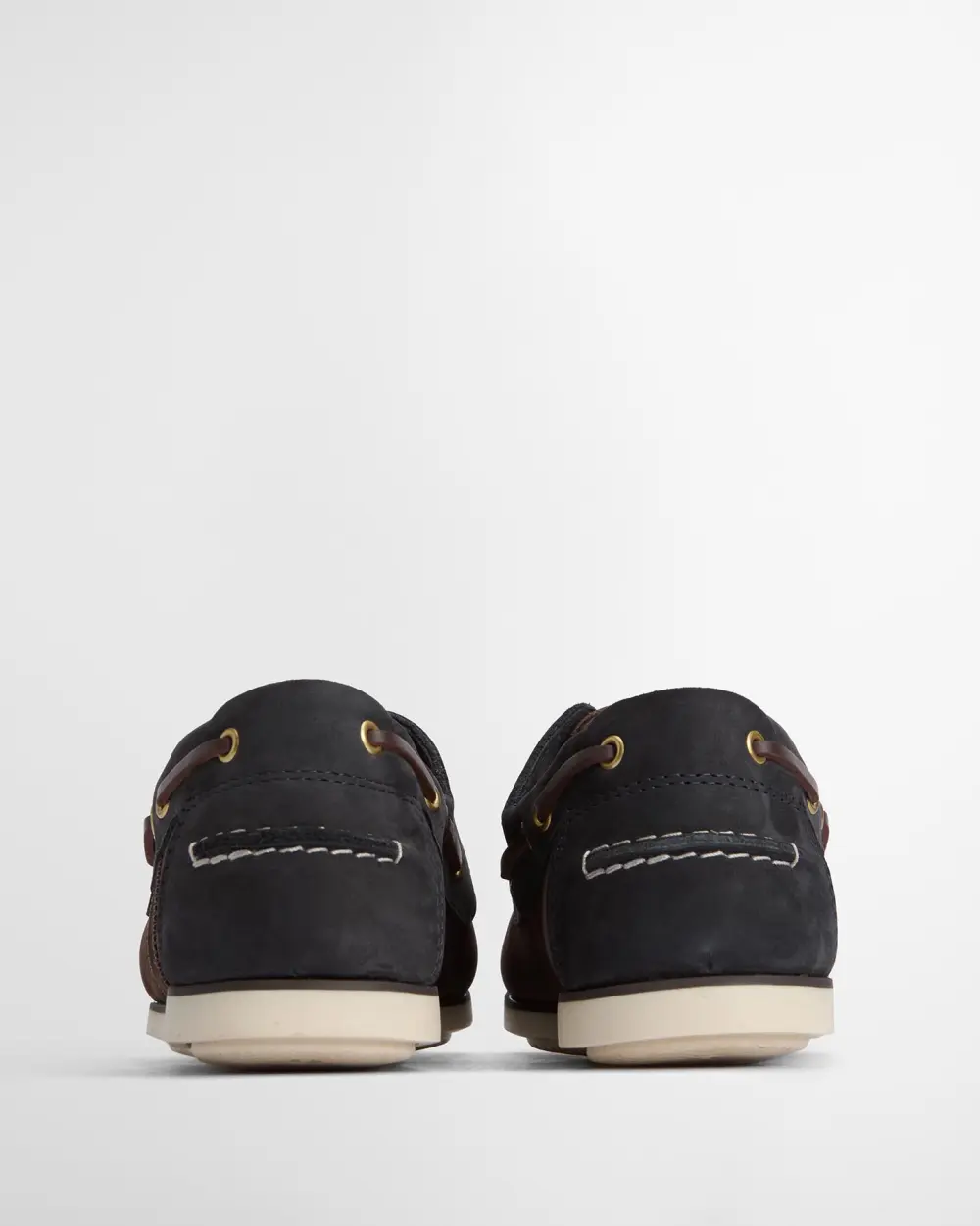 Wake Boat Shoes – Navy/Brown