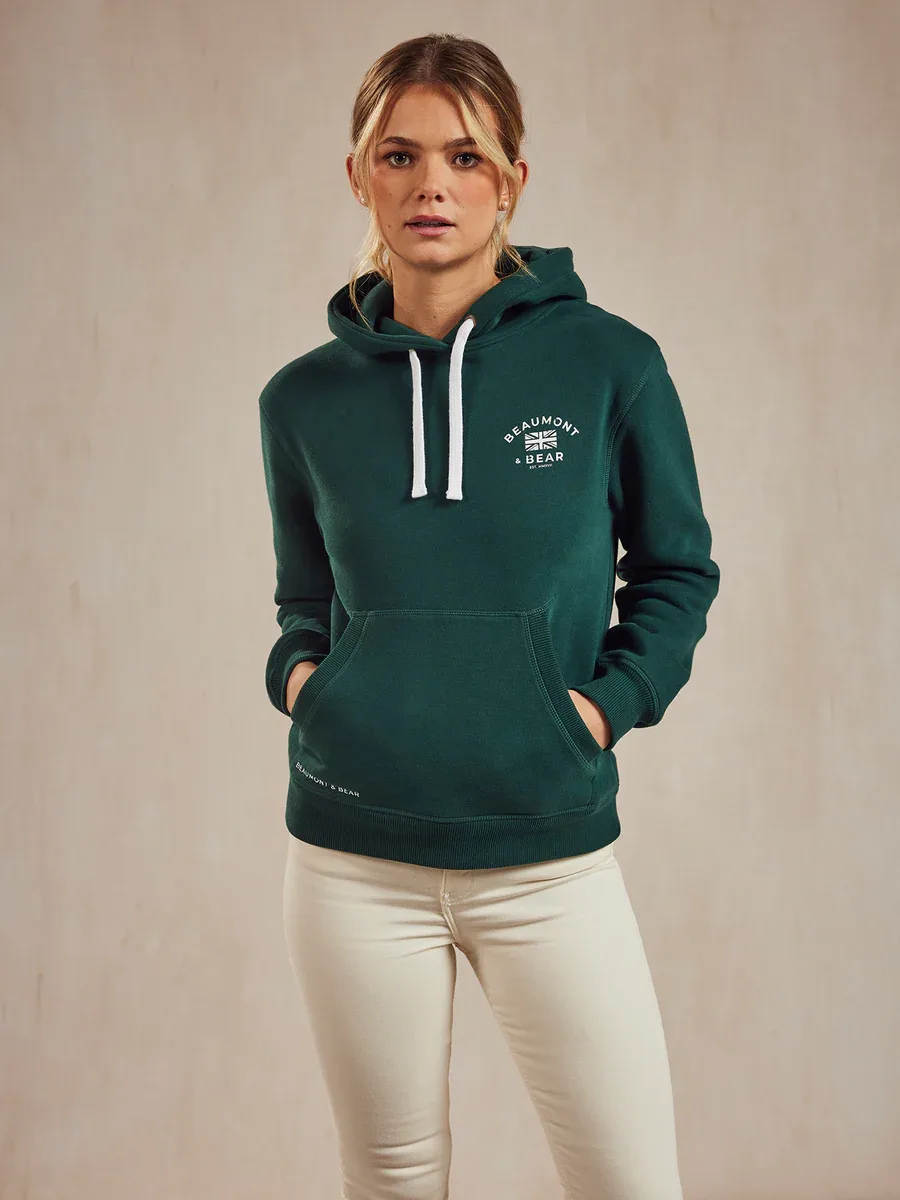 North Sands Unisex Hoodie – Petrol Green