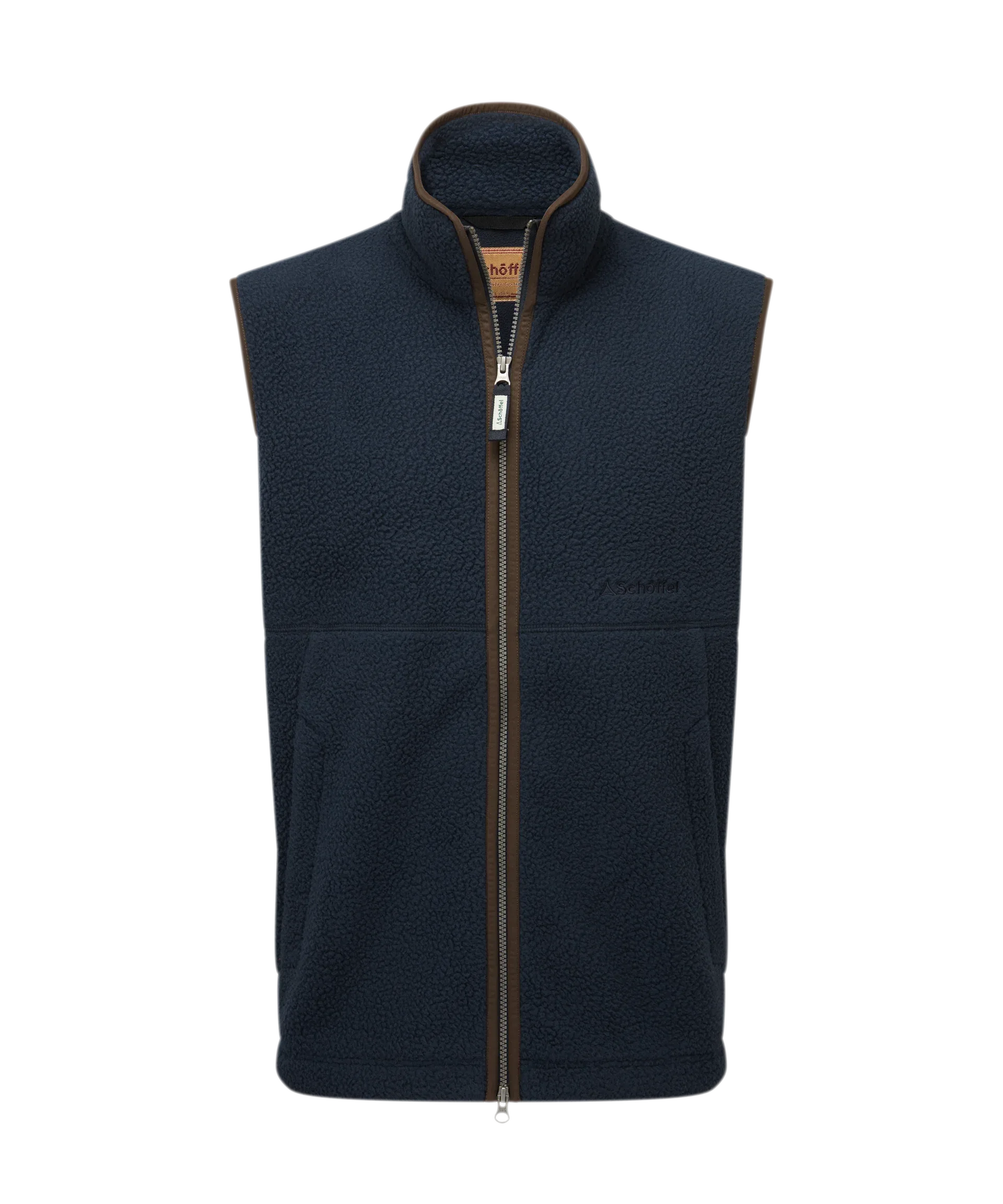Oakham Retro Fleece Gilet – True Navy